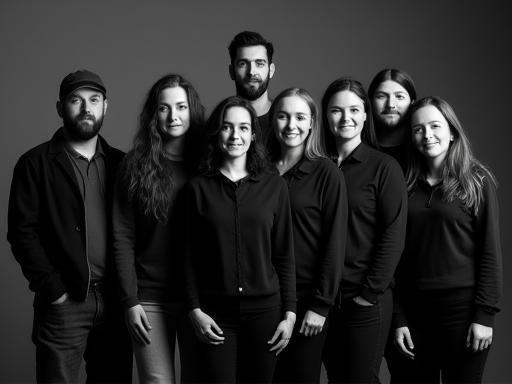 Golden Hour Studios team of photographers in their studio